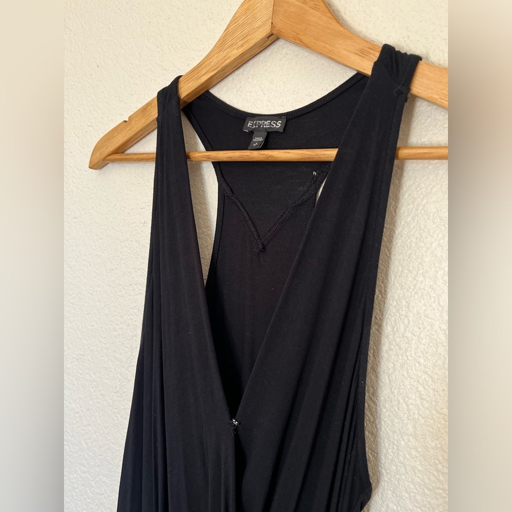 Express | Black Wrap Tank - Picture 6 of 10